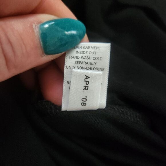 Express Halter Neck Ruched Sleeveless Black Top Women's Size XS - Picture 5 of 8